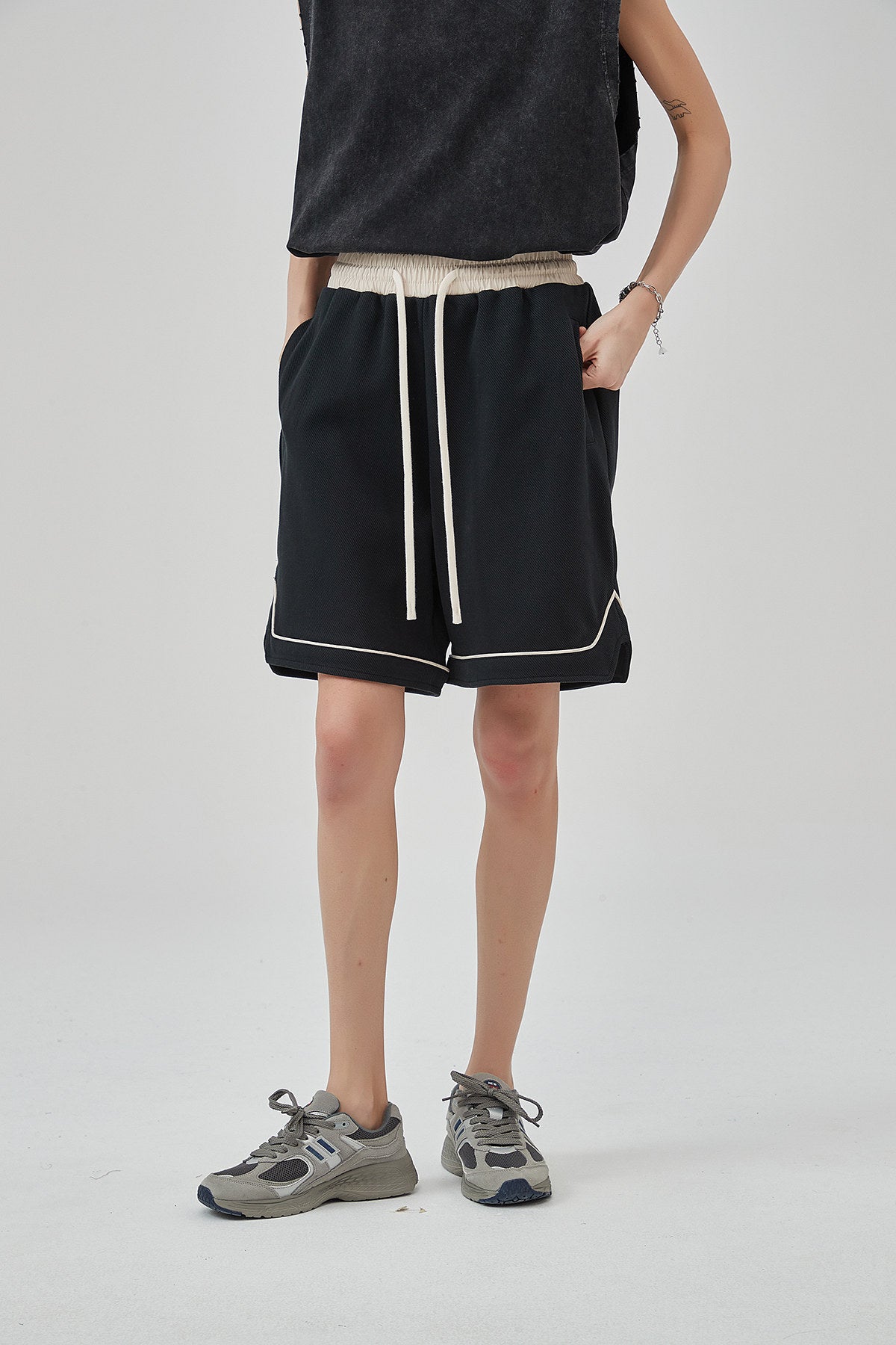 380G Cotton Track Men Shorts