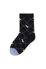 Graphic Letter Children Socks