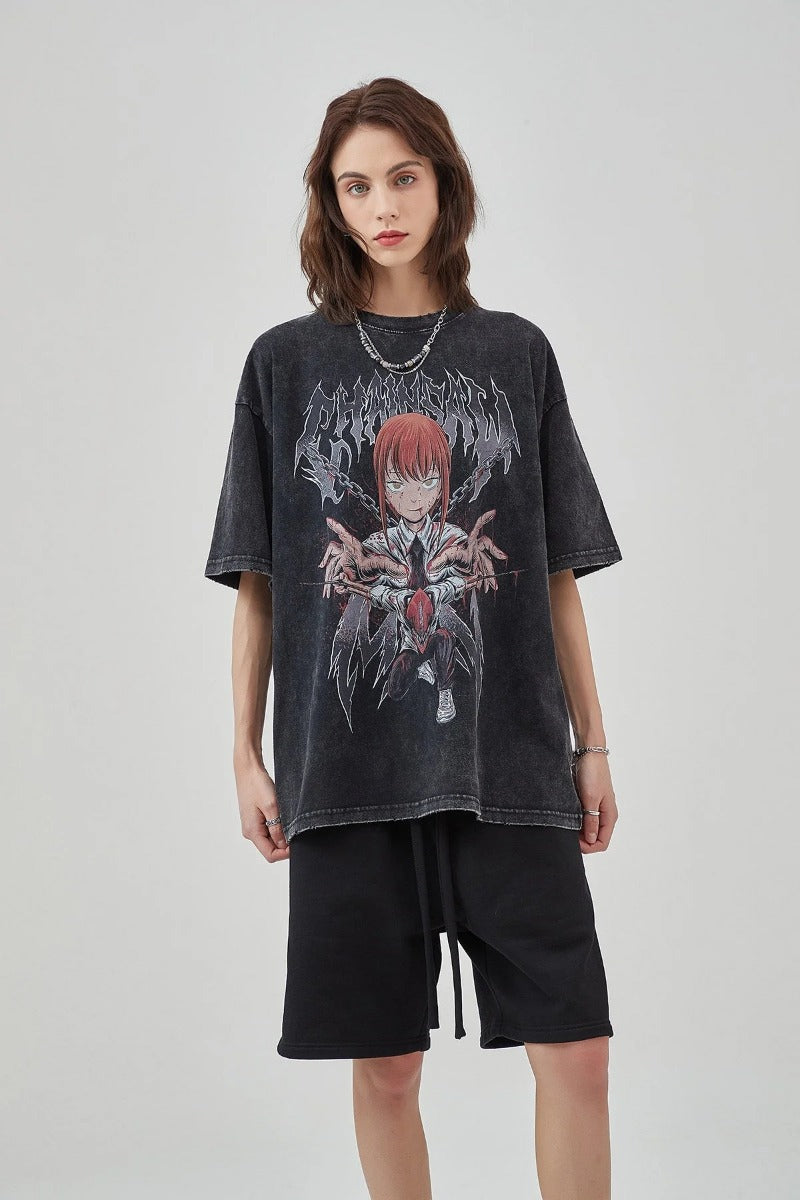 Chainsaw Man Print Women T-Shirt