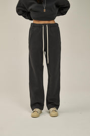 350G Fleece Loose Sports Women Pants