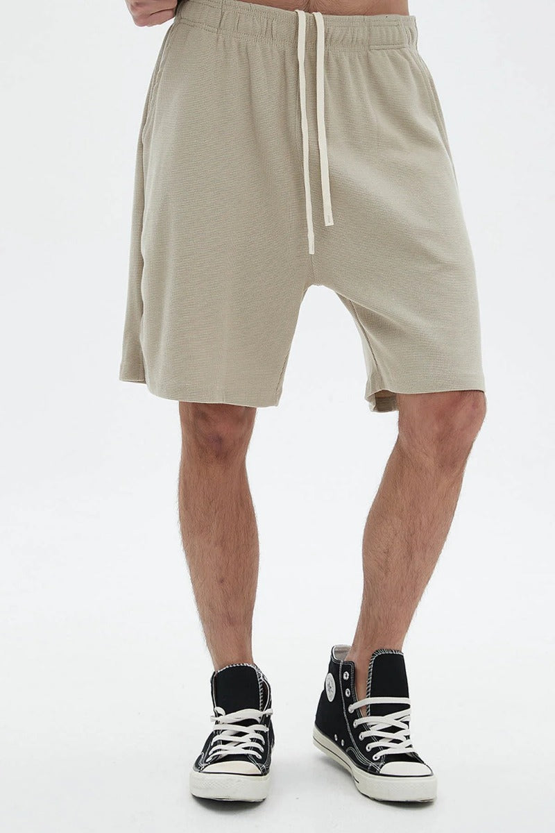 330G Loose Drawstring Track Men Shorts