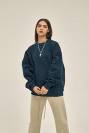 360G Loose Fleece Women Sweatshirt