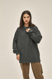 305G Loose Women Long Sleeve T-Shirt