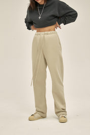 365G Drawstring Loose Sports Women Pants