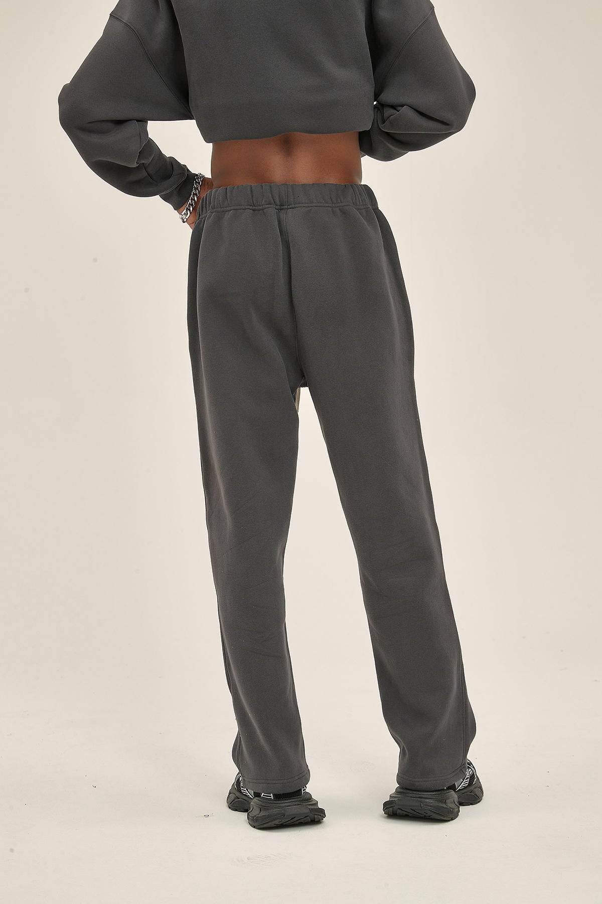 350G Fleece Loose Sports Men Pants