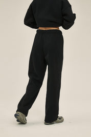 350G Fleece Loose Sports Women Pants