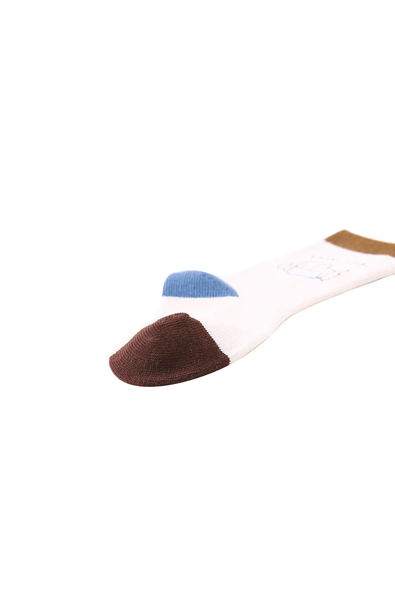 M Line Letter Children Socks