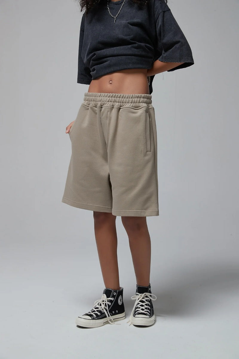 410G Loose Basic Women Shorts