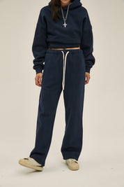 350G Fleece Loose Sports Women Pants