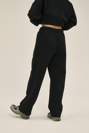 350G Fleece Loose Sports Women Pants