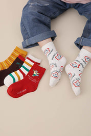 Colorful Bear Kids Socks