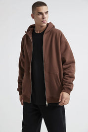 360g Zipper Men Hoodie