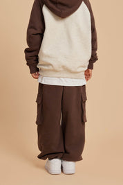 365G Fleece Solid Color Pocket Sweatpants