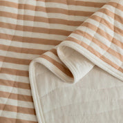 100% Cotton Striped Summer Quilt