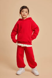 365G Heavyweight Fleece Kids Hoodie