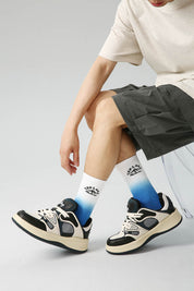 Gradient Print Men Socks