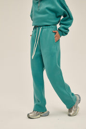 350G Fleece Loose Sports Women Pants