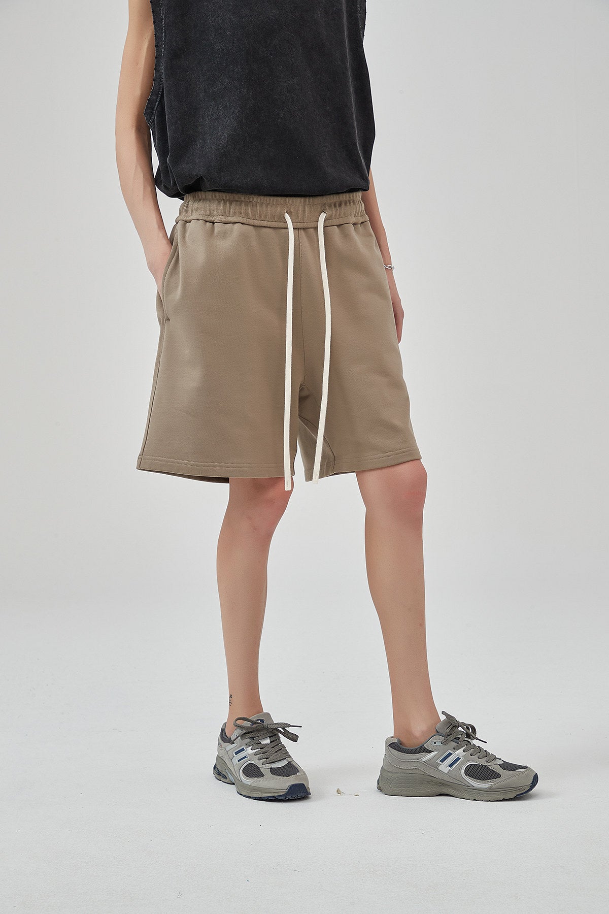 380G Cotton Track Men Shorts