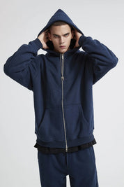 360g Zipper Men Hoodie