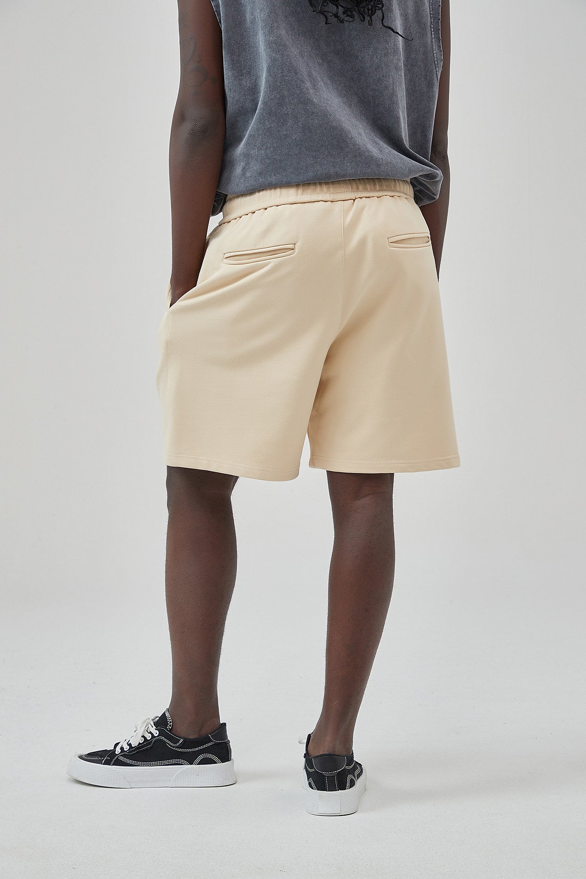 380G Cotton Track Men Shorts