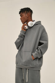 350G Loose Fleece Men Hoodie