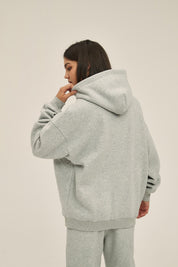 350G Loose Fleece Women Hoodie