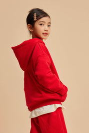 365G Heavyweight Fleece Kids Hoodie