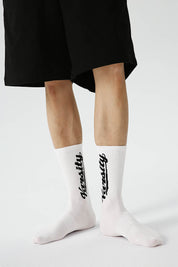 Simple Letter Men Socks