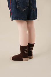 Line Puppy Kids Socks