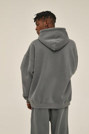 350G Loose Fleece Men Hoodie