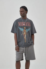 Nirvana Print Men T-Shirt