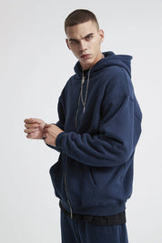 360g Zipper Men Hoodie