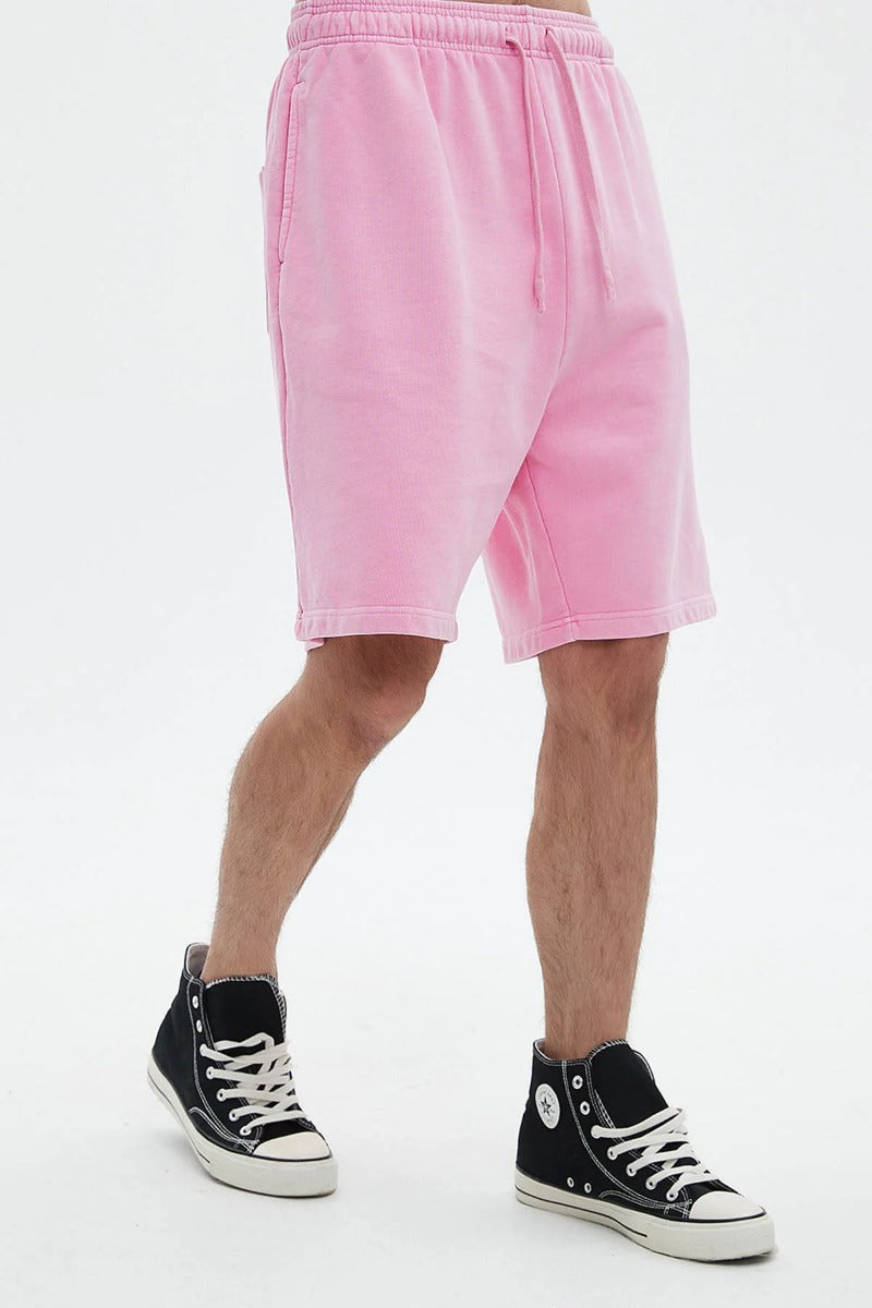 420G Loose Drawstring Track Men Shorts