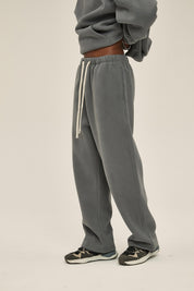 350G Fleece Loose Sports Men Pants