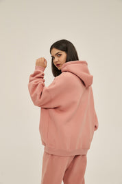 350G Loose Fleece Women Hoodie