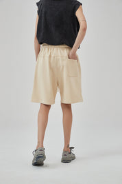 Cotton Drawstring Waist Men Shorts