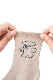 Line Puppy Kids Socks