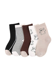 Line Puppy Kids Socks