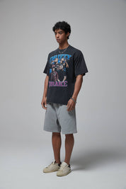 Drake Print Loose Men T-Shirt