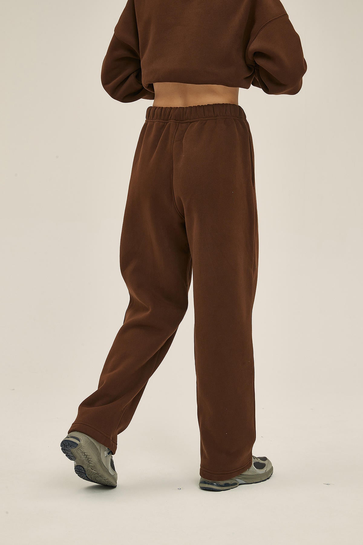 350G Fleece Loose Sports Women Pants