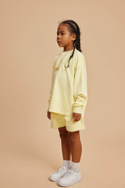 305G Heavyweight Cotton Kids Long-Sleeved T-Shirt