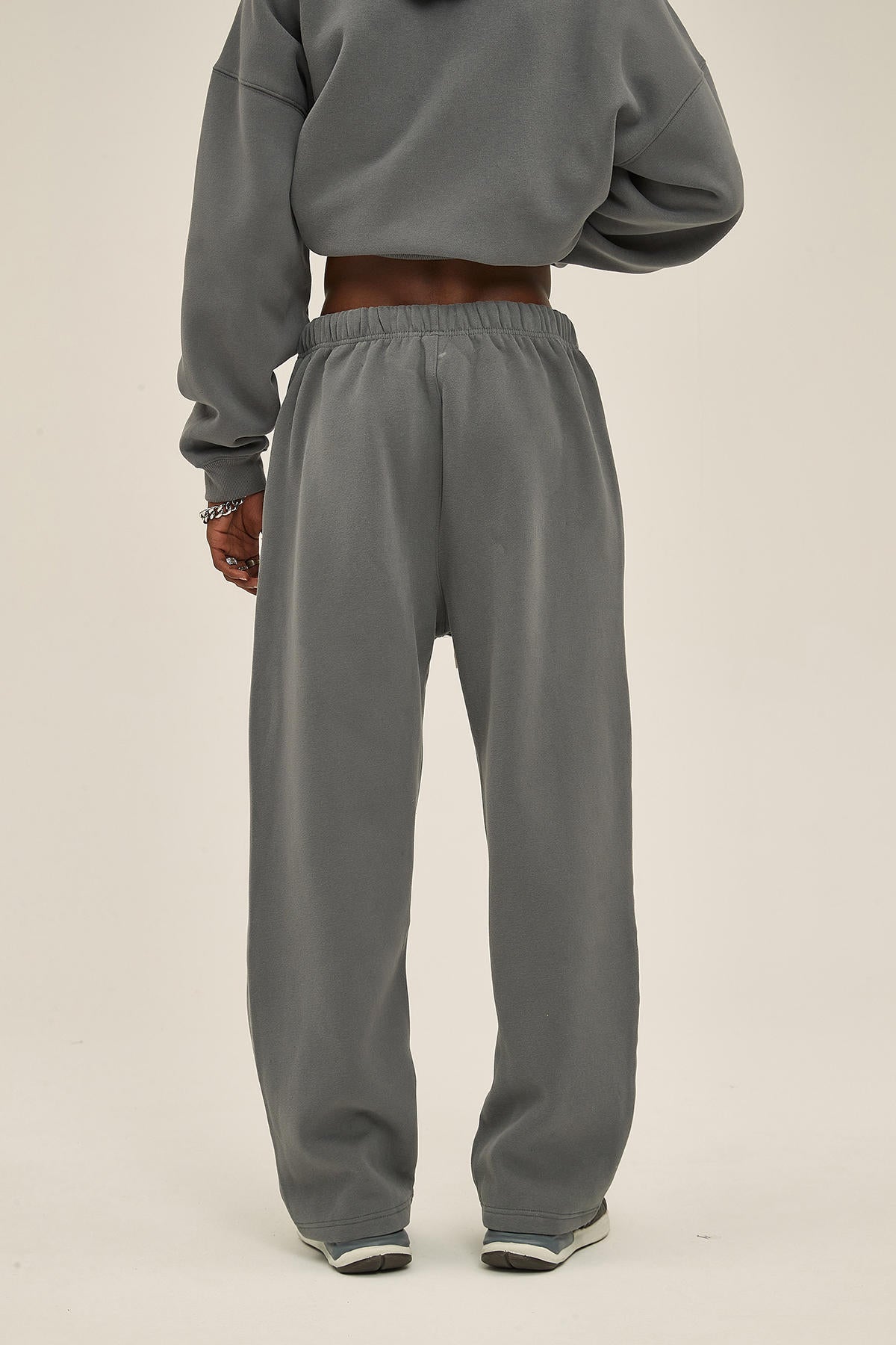 350G Fleece Loose Sports Men Pants