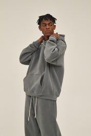 350G Loose Fleece Men Hoodie