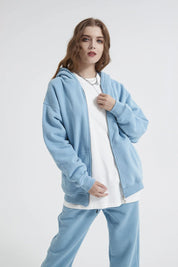 360g Zipper Women Hoodie