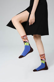 Abstract Character Women Socks