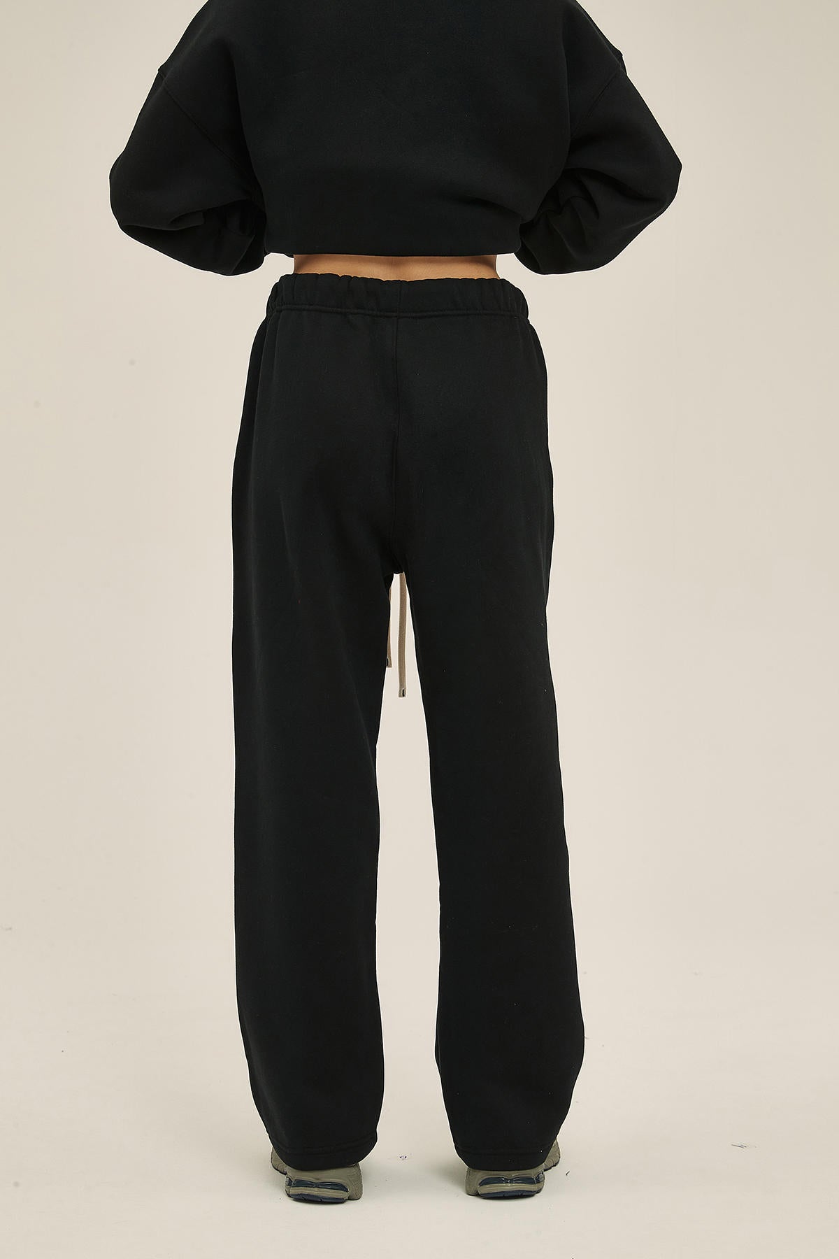 350G Fleece Loose Sports Women Pants