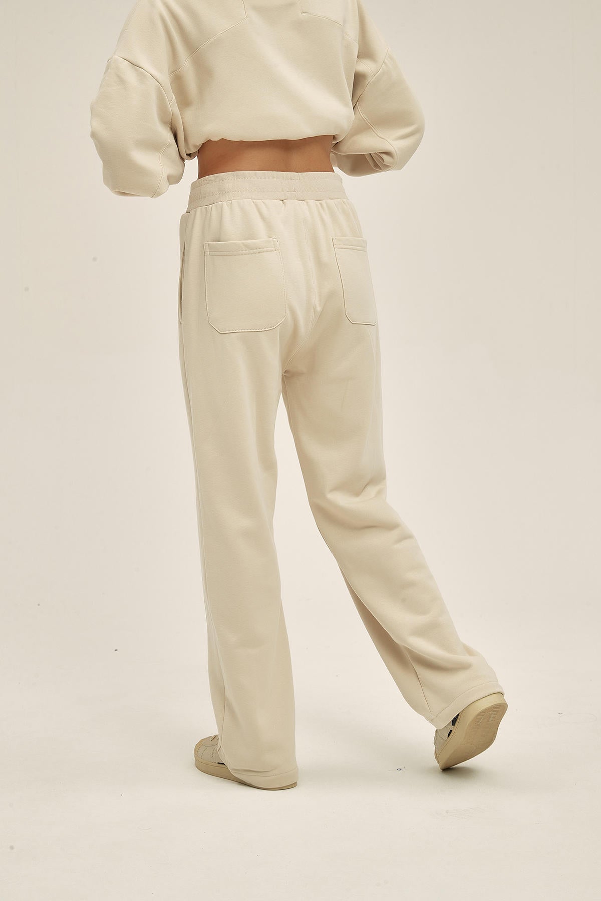 350G Casual Loose Sports Women Pants