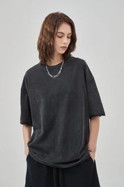 275G Washed Vintage Women T-shirt